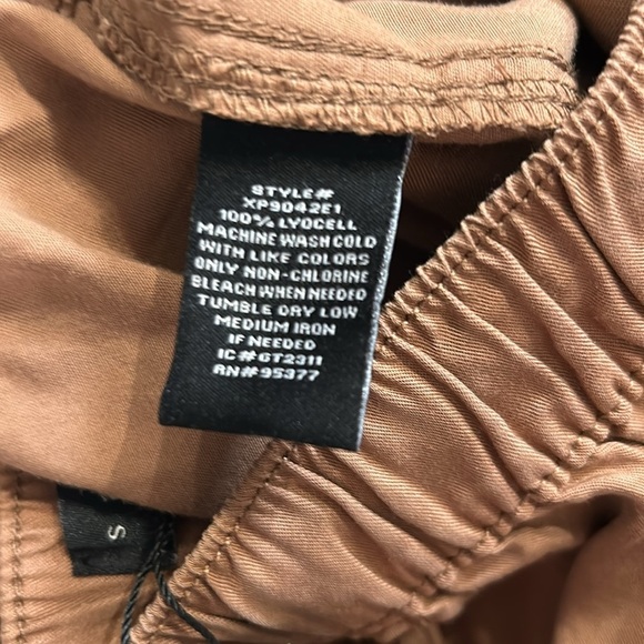 Sanctuary Women’s Praline Tencel Jogger Pocketed Drawstring Waist Trouser Pants - Picture 9 of 9